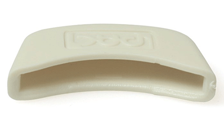 PAC 40105 White Coloured Clip pack of 10