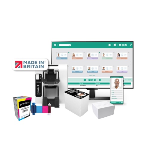 Made In Britain - Starter ID Card Printer Bundle